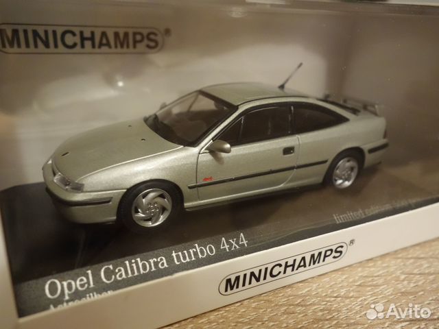 Опель Opel Calibra turbo 1992 Minichamps 1/43