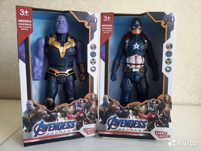 Железный человек, Человек паук, Халк, Танос