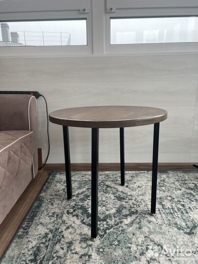 Стол журнальный круглый