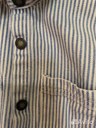 Джинсовая рубашка zara для мальчика