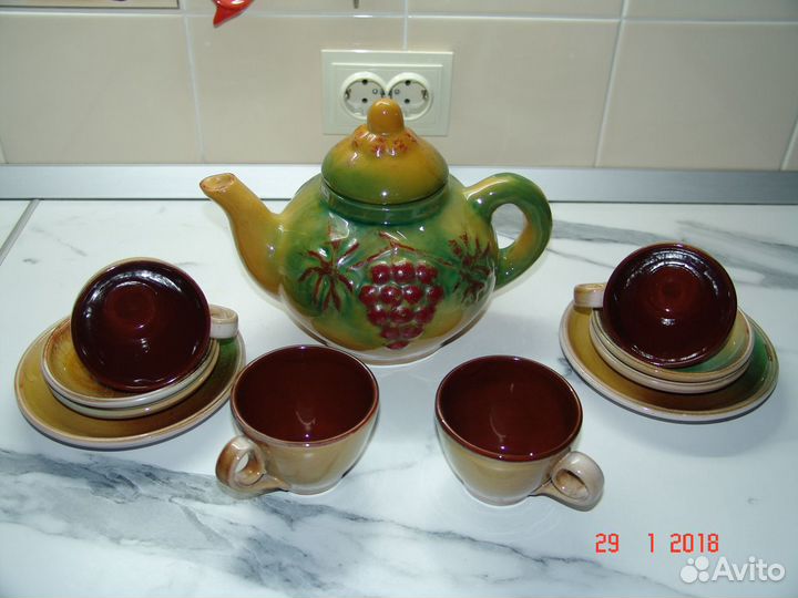 Набор чайной посуды Виноград