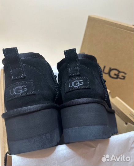 Ugg Ultra Mini Classic Black оригинал