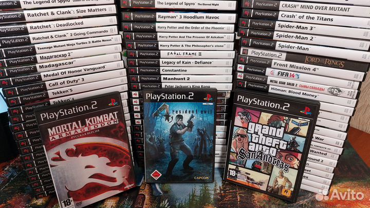 Игры для Sony PlayStation 2 (PS2)