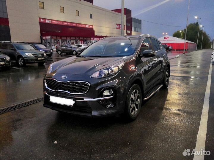 Пороги площадка Kia Sportage