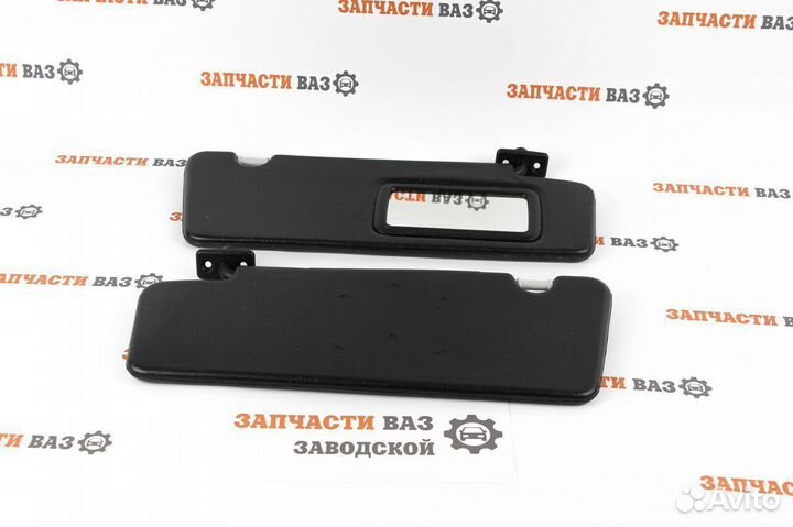 Козырьки черные на Ваз 2110 солнцезащитные Новые