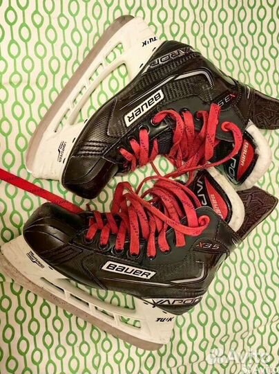 Коньки хоккейные bauer 33.5 jr 2.0