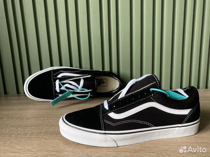 Кеды vans Old skool black/white Оригинал