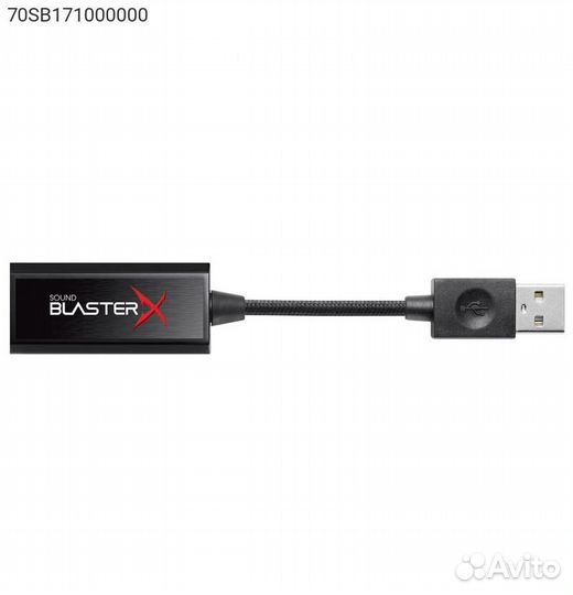Звуковая карта внешняя creative Sound BlasterX G1