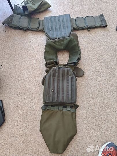 Бронежилет плитник олива
