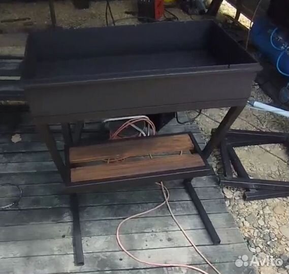 Мангал в стиле лофт