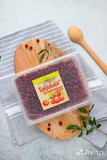 Брусника замороженная в розницу и оптом