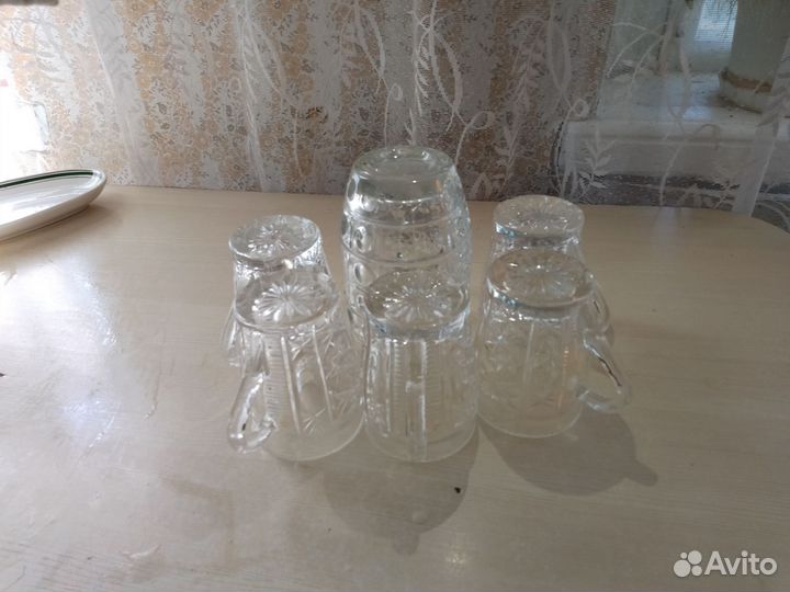 Хрустальные кружки