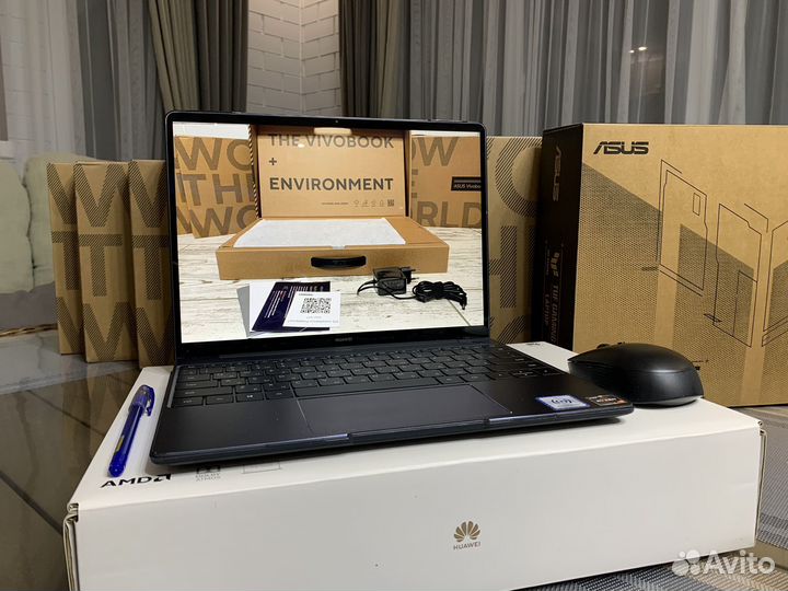 Мощные Ультрабуки Asus, Huawei, HP, Lenovo