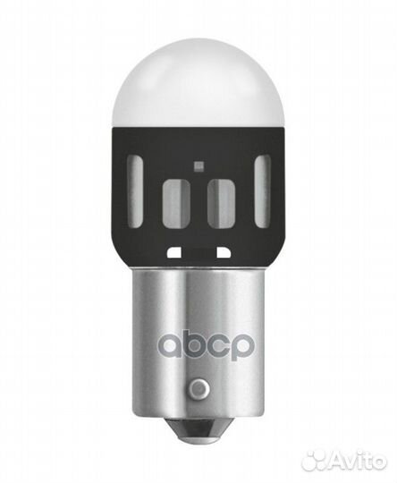 Лампа диодная p21w 12v (1.2w) LED 6000k ba15s