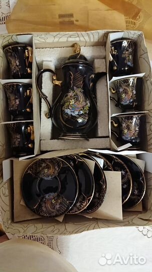Сервиз праздничный. Для чая или кофе