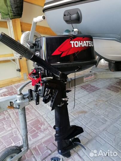 Лодочный мотор tohatsu 5 л.с