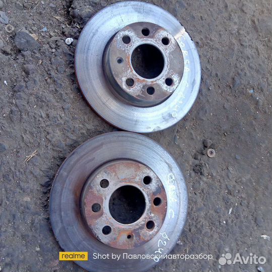 Тормозной диск передний Opel Corsa C Z12XEP 2006