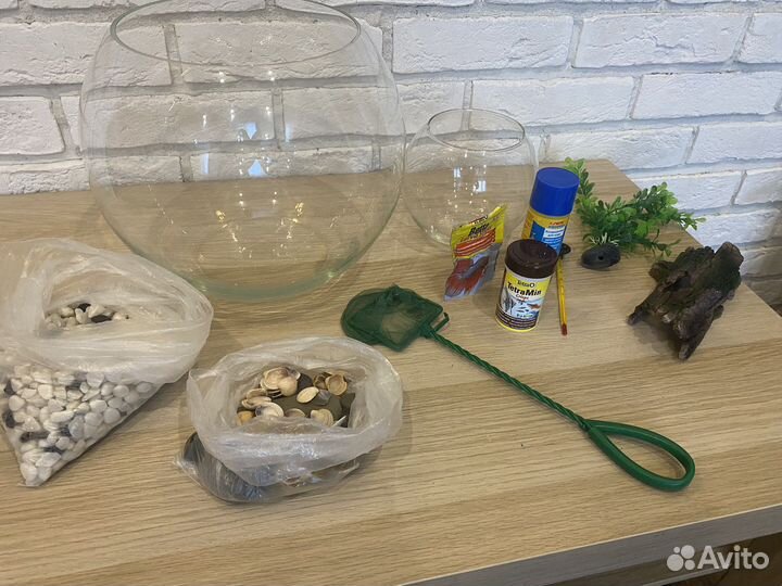 Круглый аквариум