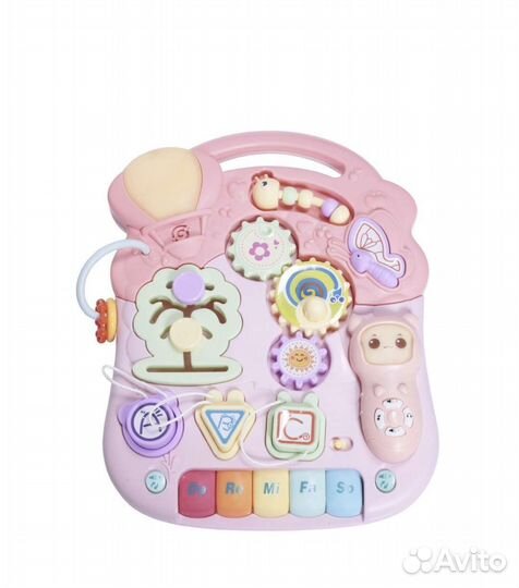 Ходунки-каталка детские со съемной панелью (3в1)