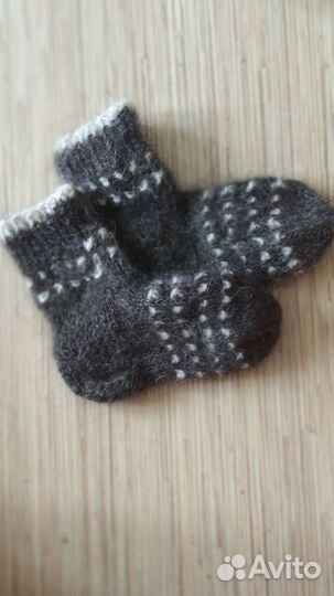 Носочки шерстяные