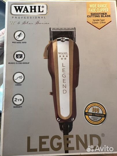Wahl legend машинка для стрижки волос, триммер
