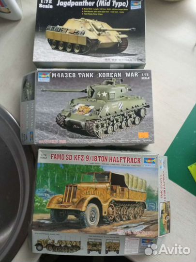 Модели танков 72 масштаб