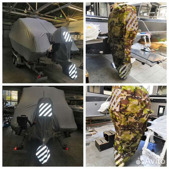 Ходовой тент для катера