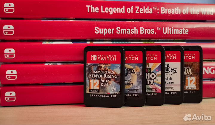 Игры для Nintendo Switch. Картриджи