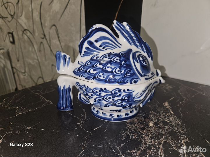 Фигурки животных гжель