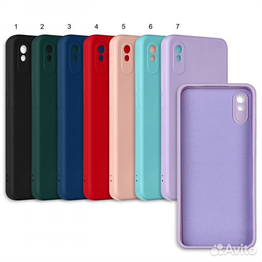 Чехол для xiaomi Redmi 9A силиконовый