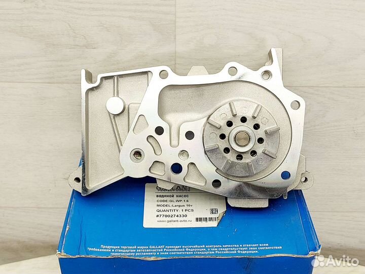 Помпа Renault Logan, Sandero, LADA Largus 1,6-16v