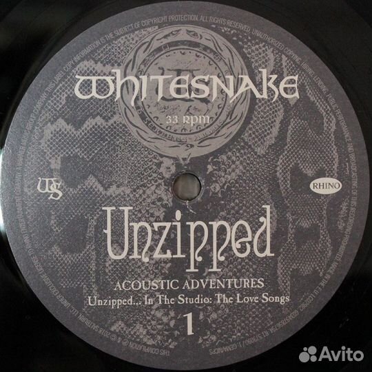 Whitesnake / Unzipped (2LP)