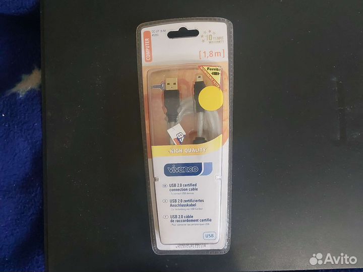 Vivanco.Кабель.Переходник.Компьютер.USB