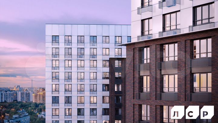 1-к. квартира, 34,3 м², 23/32 эт.