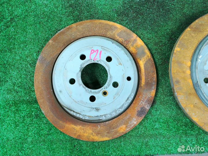 Диск тормозной задний Mercedes ML W164