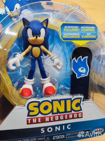 Фигурки Sonic the hedgehog - Jakks Pacific