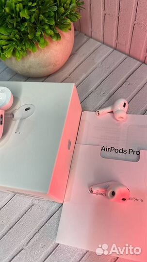 Airpods pro 2 premium (гарантия + шумоподавление)