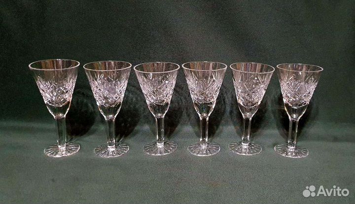 Рюмки хрустальные. 75 мл