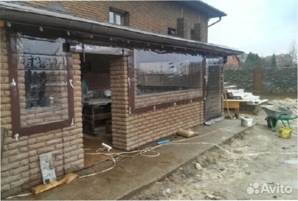 Мягкие окна с москитными пвх сетками для террас