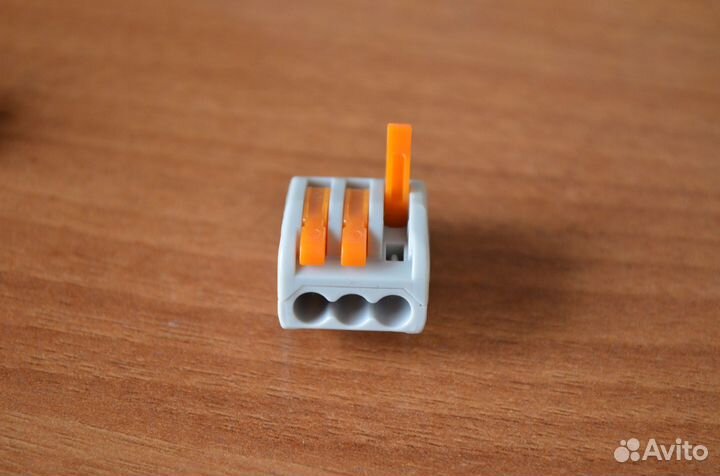 Аналог клемм wago 222, новые цена за 10 шт