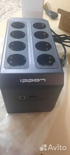 Интерактивный ибп ippon Back Comfo Pro II 650 черн