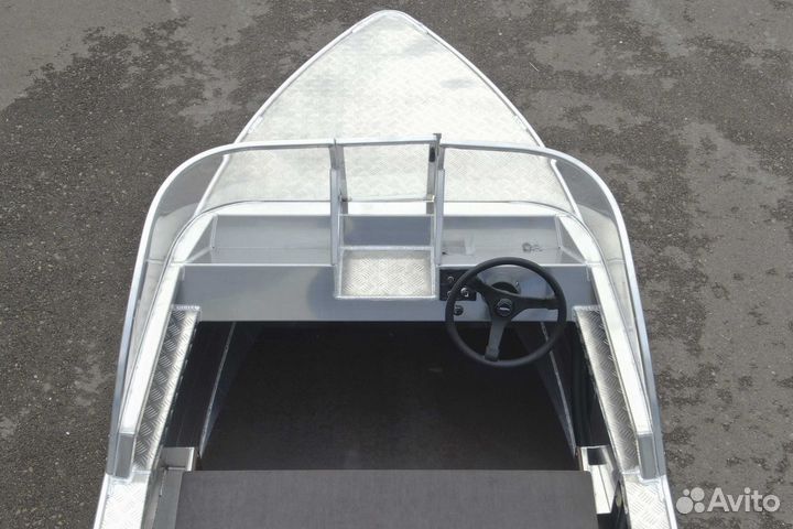 Новая моторная лодка Wyatboat 390 Pro нерегистрат