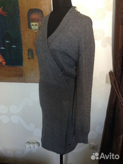 Платье шерстяное кашемировое flavio castellani