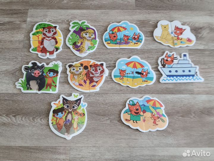 Пазлы, игры, сортеры для малышей