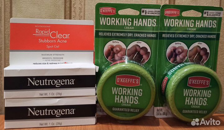 Крем для рук, крем от прыщей