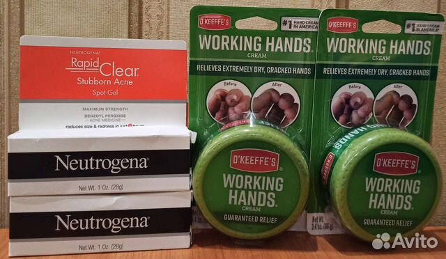 Крем для рук, крем от прыщей