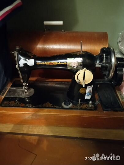 Швейная машина Подольск ручная