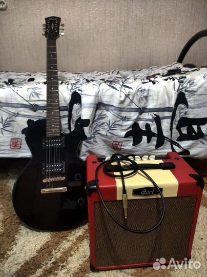 Электрогитара с комбиком cort