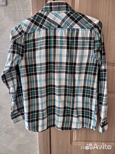 Рубашка на мальчика рост 146-152