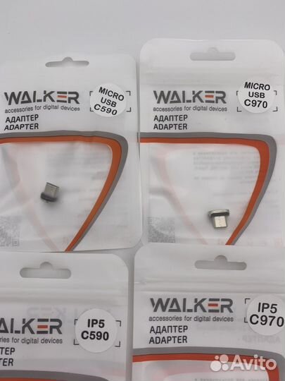 Магнитный коннектор Walker iPhone / Micro / Type-C